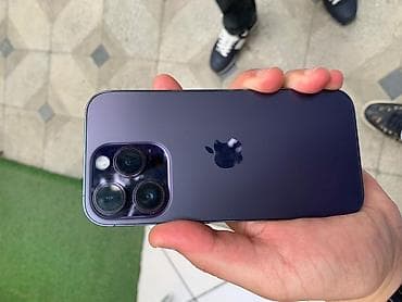 iphone 10 plus: IPhone 14 Pro, 256 GB, Deep Purple, Simsiz şarj, Face ID — 1
