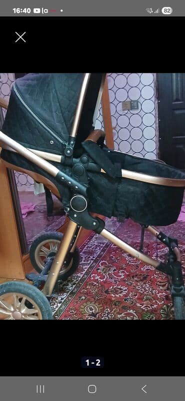 Gəzinti arabaları: Klassik gəzinti arabası, Anex, İşlənmiş, Yaş: 12-18 ay, Ünvandan götürmə — 1
