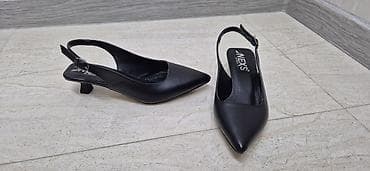 Basanoşka və səndəllər: Tuflilər, Ölçü: 36, rəng - Qara, Yeni — 1