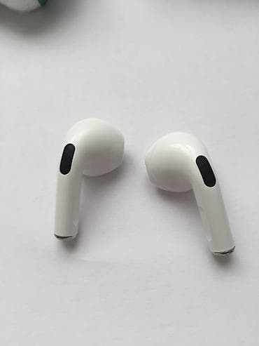 iphone 11 elde: Yeni Simsiz (Bluetooth) Qulaqcıqlar, rəng - Ağ — 5