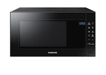 samsung pult: Mikrodalğalı soba Samsung, Ayrıca dayanan, Mikrodalğalar ilə, rəng - Qara, İşlənmiş — 1