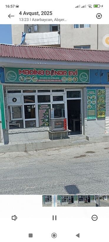 Металлоискатели: Doner restoranı daxilində tam təchiz olunmuş mətbəx avadanlığı — 1