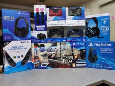 Playstation 4 aksessuarları. Tam yeni, bağlı qutuda. 🔥TAKSİT KARTLARI