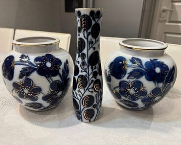 yemək ucun termos: Çay dəsti, Farfor, SSRİ — 2