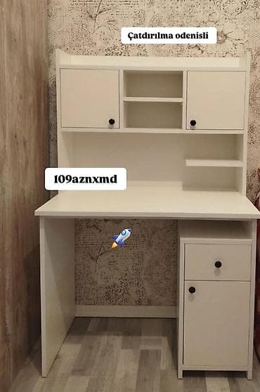 Düz masa, Stulsuz, Polkalı, Siyirməli, Sadə laminat