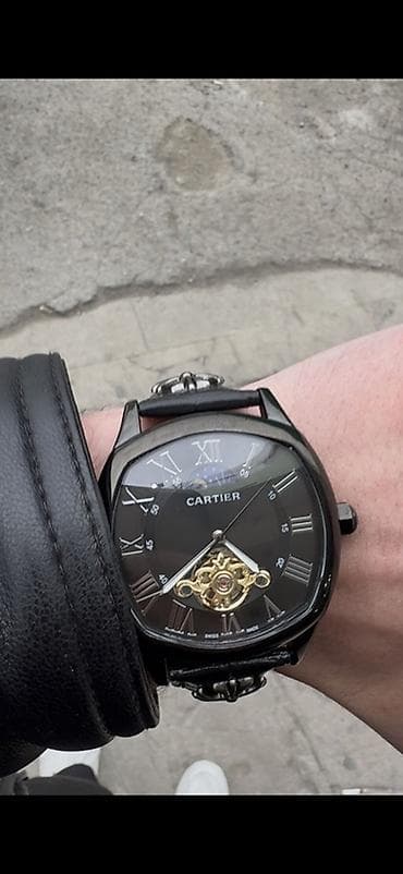 Qol saatları və aksesuarlar: Yeni, Qol saatı, Cartier, rəng - Qara — 3