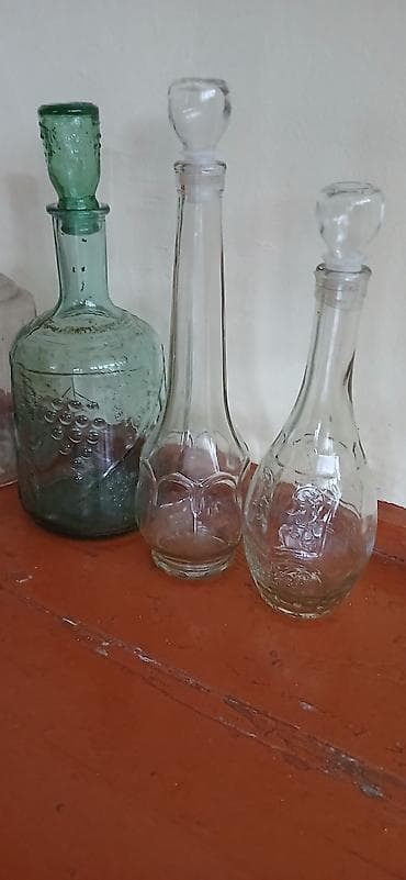 plastik su ceni: Rəng - Yaşıl, Şüşə — 3