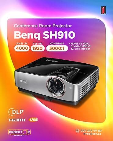 İşlənmiş Portativ Proyektor BenQ, Ödənişli çatdırılma