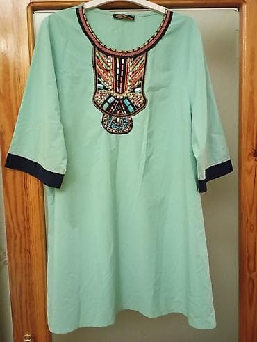 Qadin tunik-kofta.Teze veziyyetde.cemi 20m.46-48-50 razmer.baha