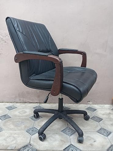 Ofis dolabları: İşlənmiş, Təkərli, Qolları tənzimlənmir, Dəri — 3