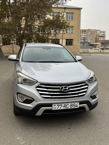 фольксваген бензин: Hyundai Santa Fe – gümüş rəngli şəhər/krossover SUV Xüsusiyyətlər və — 1