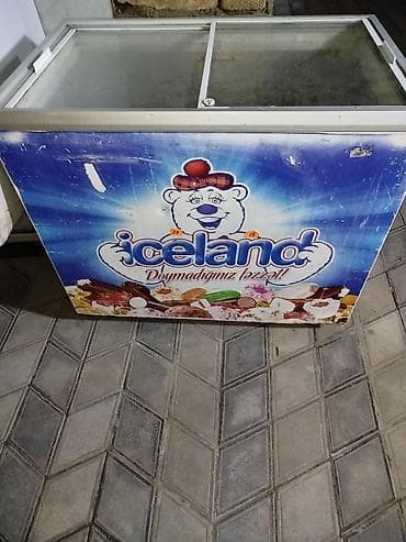 islenmis kompressor satisi: Dondurma vitrin xaladeynik satılır az işlənmiş — 1