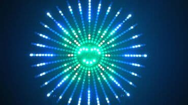 rengli lampalar: Электронный - танцесветильник, светодиодный спектр. Диаметр диска 20 — 6