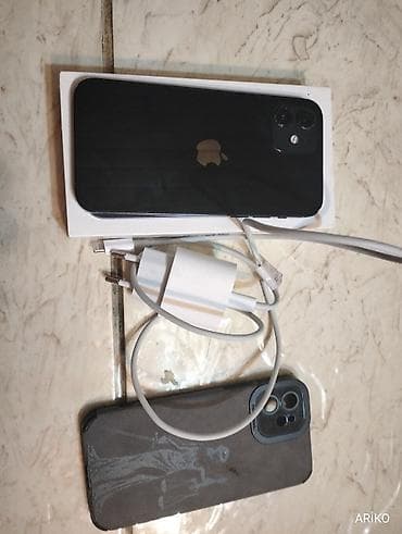 apple mac: IPhone 12, 128 GB, Qara, Face ID — 3