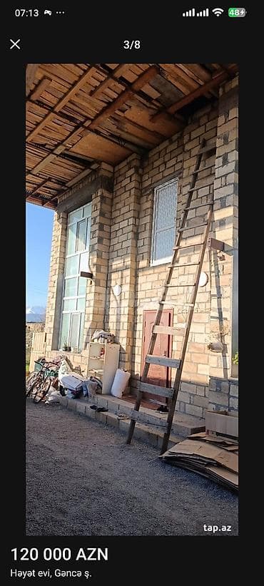 ucuz evler binede: 5 otaqlı, 250 kv. m, Kredit yoxdur, Orta təmir — 3