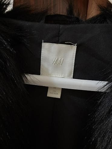 usta geyimi: Kürk, H&M, XS, rəng - Qara — 2