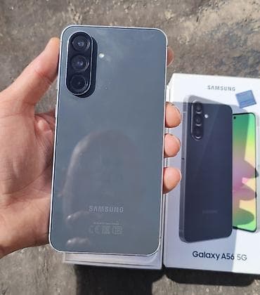 telefon samsung a51: Samsung Galaxy A56 5G, 128 GB, rəng - Boz, Sənədlərlə — 2