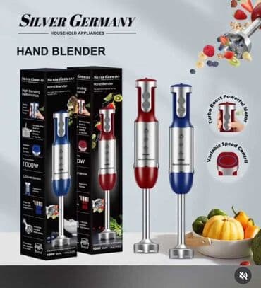 Əl blender, Silver, Yeni, Ödənişli çatdırılma, Rayonlara çatdırılma, Pulsuz çatdırılma