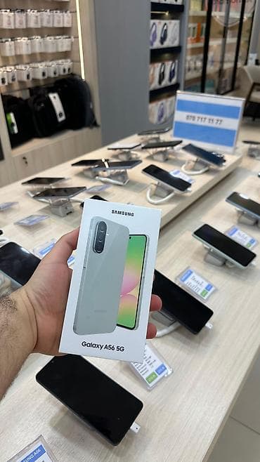 iphone 6 128: Samsung Galaxy A56 5G, 256 GB, rəng - Gümüşü — 1