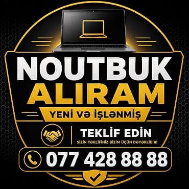 ucuz notebook fiyatları: YÜKSƏK QİYMƏTƏ NOUTBUK ALIRAM YENİ VƏ İŞLƏMİŞ TEKLİF EDİN — 1