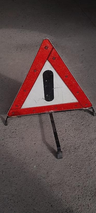 juke nissan: Reflektorlu üçbucaq xəbərdarlıq nişanı arqinal panarama mersedesindi — 1