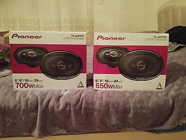 Pioneer avtomobil akustikası – 6"x9" (16x24 sm) oval arxa akustik