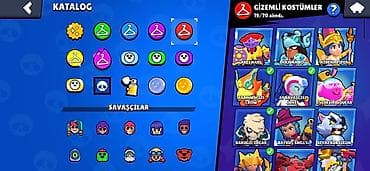 uşaq ucun smart saat: Brawl Stars hesabı – yüksək səviyyəli və zəngin kontentlə - Kupa — 7