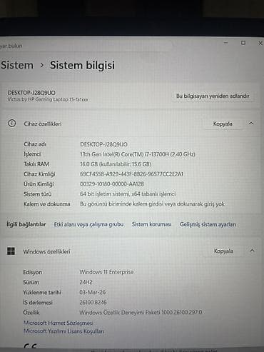 hp pro: HP Victus 15-fb1000ci (7P505EA) oyun və yüksək performanslı iş üçün — 4