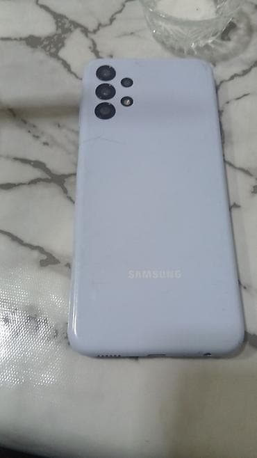lalafo iphone 13: Samsung Galaxy A32, rəng - Bənövşəyi, Barmaq izi — 1