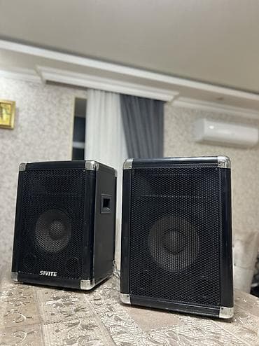 Karaoke: SIVITE aktiv akustik sistem – cüt - Gücləndirici daxilində: “Build in — 2