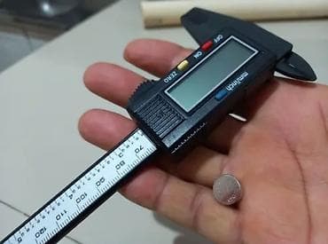 rende za kupus: Rəqəmsal xətkeş-kaliper (100 mm) - Ölçü diapazonu: 0–100 mm - — 4