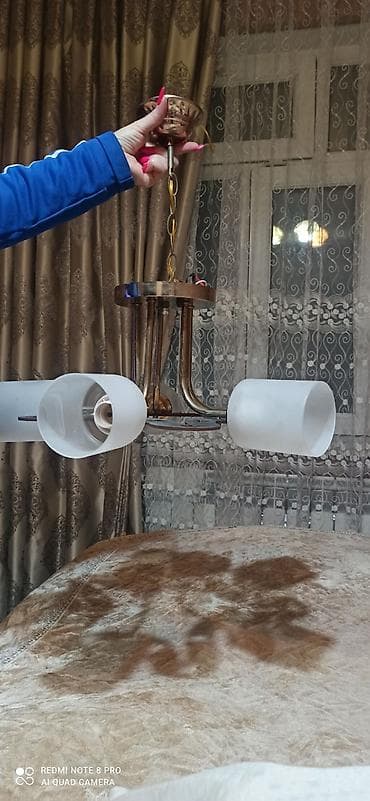 Çılçıraq, 5 lampa, Metal