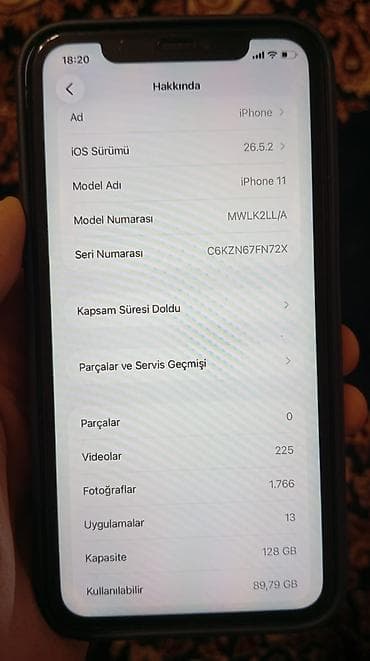 spple 11: IPhone 11, 128 GB, Pacific Blue, Face ID — 5