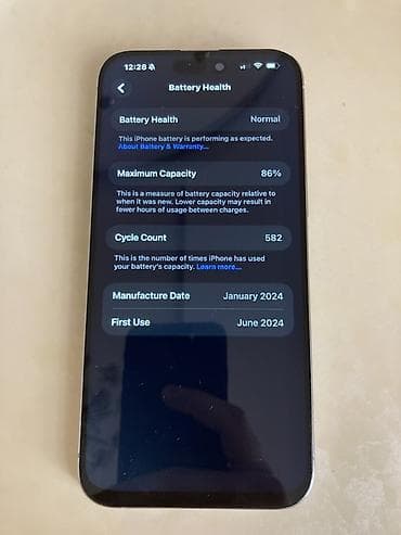 ikinci el 11: IPhone 15 Pro Max, 256 GB, White Titanium, Face ID — 3