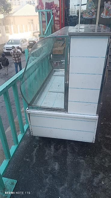 Аренда оборудования: Soyuduculu vitrin - Mağaza, kafe və marketlər üçün ön şüşəli, qabarıq — 2