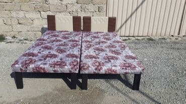 Çarpayılar Hazırları var Çatdırılma var 1 nəfərlik 60 manat 2 nəfərlik