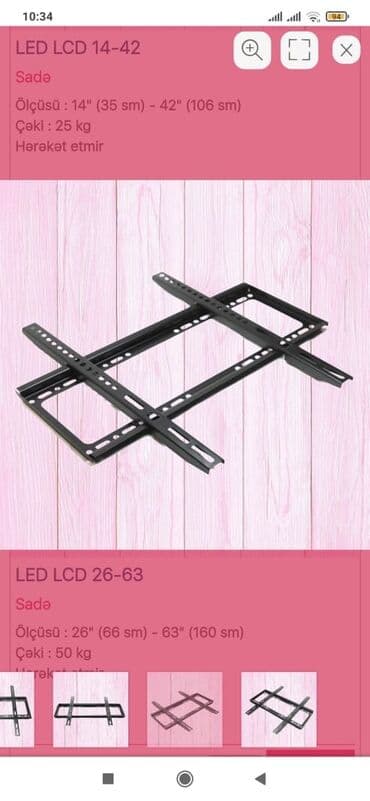 krosno tv: Yalniz bi̇zdə. 85 dyümə kimi yəni 216 sm tv üçün yalnız 15 dərəcə — 3