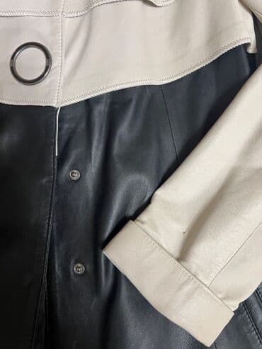 kurtk: 100% dəri kurtka. 1 2 dəfə geynilib. Yeni kimidir. Türkiyədən baha — 4
