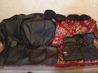 Avtomobil oturacaq üzlükləri dəsti - Material: süni dəri (eko‑dəri)