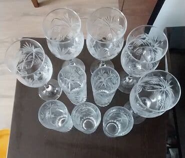 karaca qranit qazan desti: Stəkanlar, rəng - Ağ, Şüşə, Türkiyə — 3