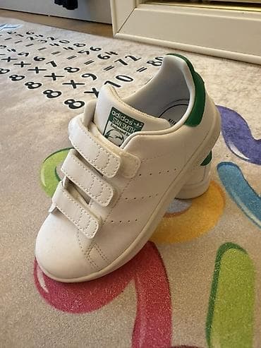 ağ krasofka: Rəng - Ağ Krossovkalar, Adidas, Ölçü: 30, Uniseks — 2