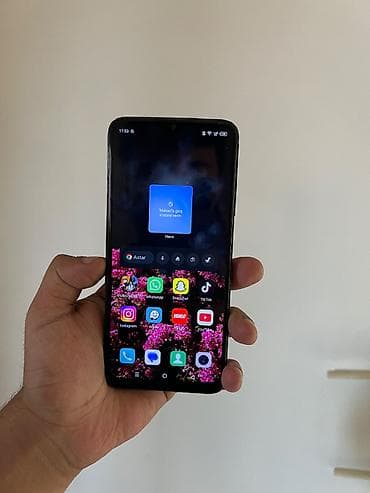 borofone be28 plus: Infinix HOT 30i, 128 GB, rəng - Göy, Düyməli, Sensor — 8