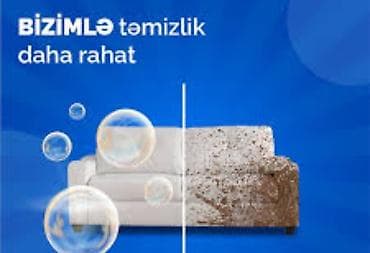Xadimələr: Salam.Ev,ofis, obyekt təmizlik işine gedirem təmizlik elimnen yüksək — 1