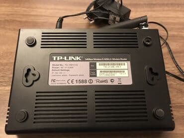 tp link 8151n: TP-Link TD-W8951ND modelindən olan simsiz ADSL2+ modem-router evdə və — 3