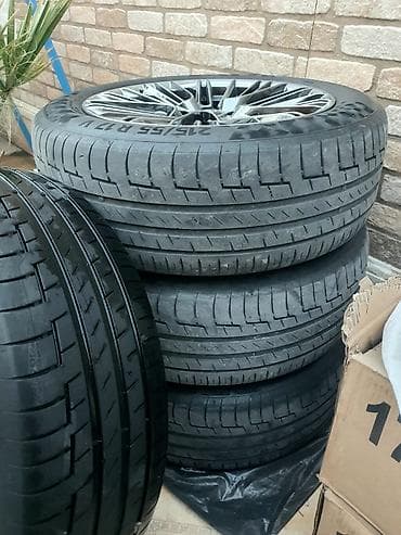 şam disk 17: Tekerler 215 55 R17 2ayin tekeridi kitay tekeri deyil — 2