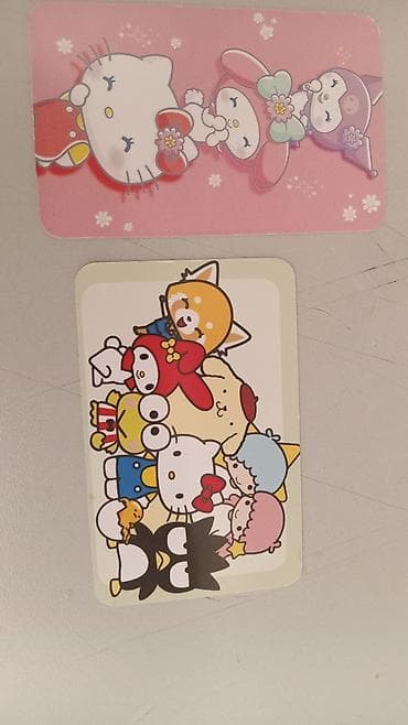 ucuz gitara: Sanrio temalı dekorativ kart seti -YANINDA BOL HƏDİYYƏLƏR ƏLİMDƏN — 4