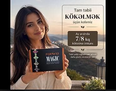 qara koftalar: FOR X5 MAGIC qarışıq bitki tozu Təbii tərkibli kökəlmə üçün nəzərdə — 1