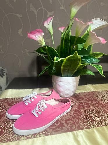 Baletkalar: Baletkalar, Ölçü: 42, rəng - Çəhrayı, İşlənmiş — 1