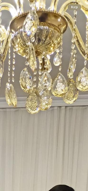 samdanlar: Çılçıraq, 8 lampa, Metal — 5