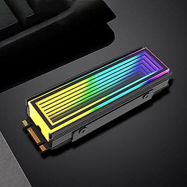 ARGB NVMe M.2 SSD soyuducu radiator - 2280 ölçülü NVMe M.2 SSD-lər